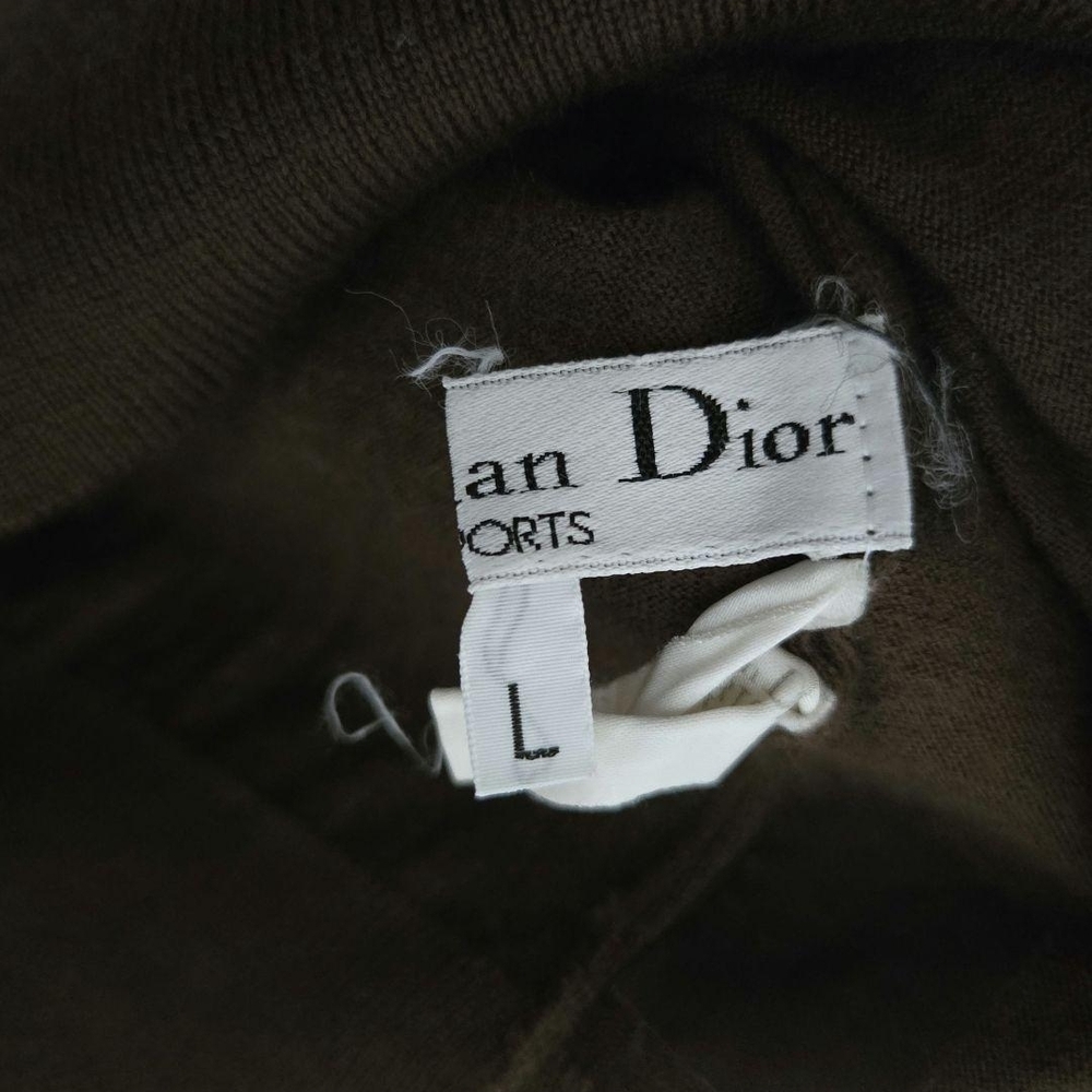 Dior (Damaged) Women's Brown Turtleneck Sweater - Picture 5 of 16